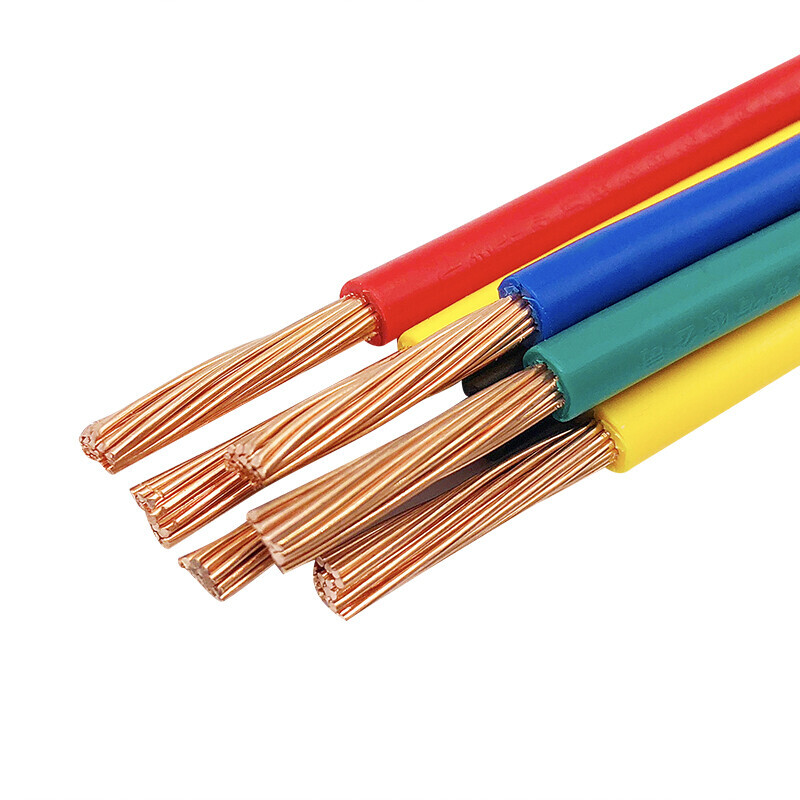 H07V-R / H07V-U / BV / BVR 450/750V 1.5mm Cable Pvc Insulated Copper Conductor Type Thw Wire 99.9999 % Pure Copper 