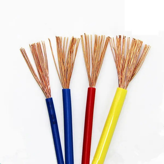 Copper Wire Bv/bvr100% Pure Copper 1.5 Mm 2.5mm 4mm 6mm 10mm House Wiring Electrical Cable Pvc Wireprice Building Wire