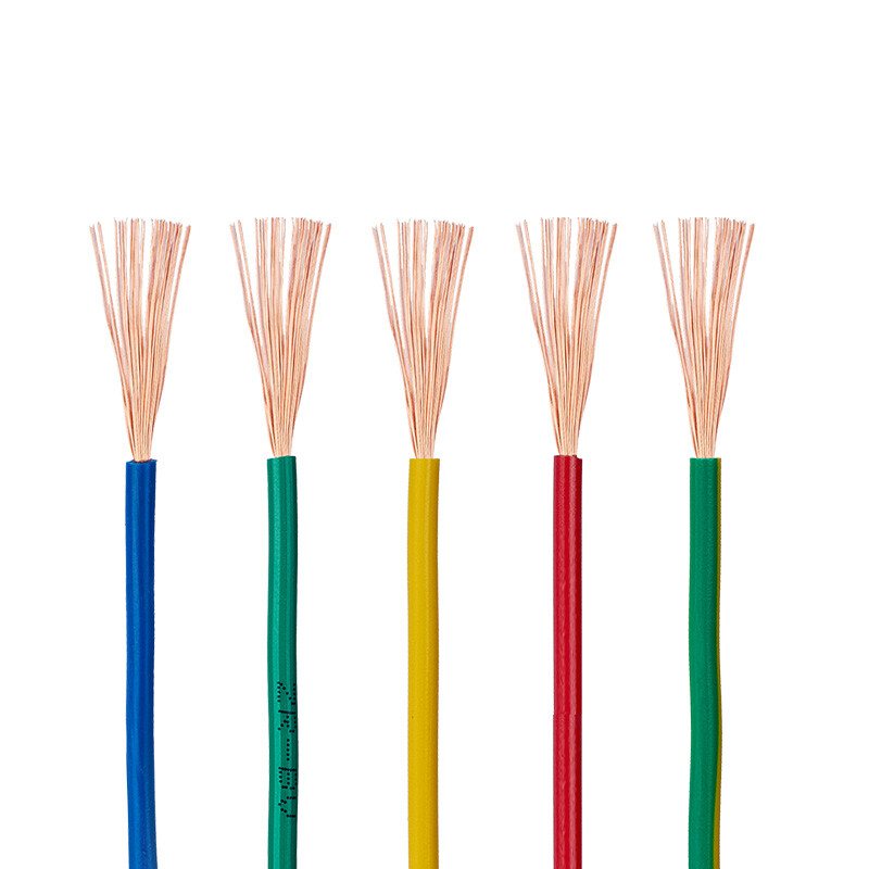 450/750V H07V-R/BVR/NYA Yellow Green Building Wire 50mm Earth Cable 99.9999 % Pure Copper 